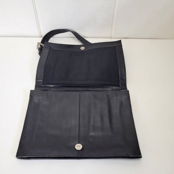 Kenneth Cole New York Black Leather Bag - Picture 4 of 8